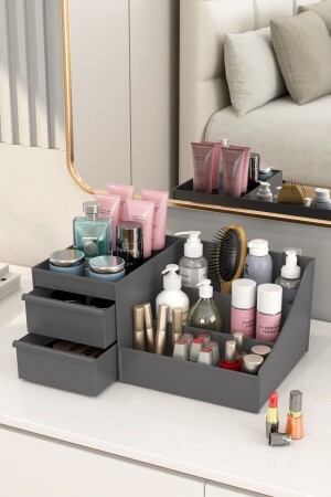 Elegant Makyaj Ve Kozmetik Düzenleyici Organizer Fırçalık - 3