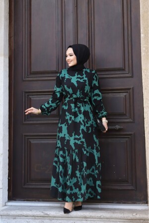 ELEGANTES SOMMER-HIJAB-GÜRTEL FÜR DAMEN AUS GEWEBTEM STOFF - 5