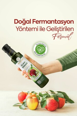 Elma Sirkesi Doğal Fermantasyon Apple Cider Vinegar 500 Ml - 5