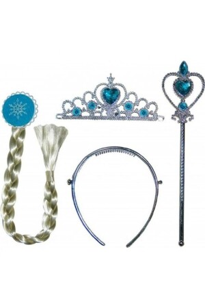 Elsa Crown Haarverlängerungsset Elsa Set - 2