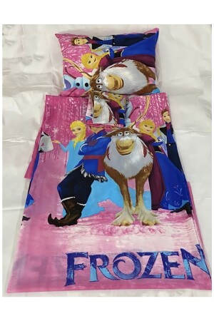 Elsa Frozen Tek Kişilik Lastikli Çarşaflı Nevresim Takımı Elsafrozen - 4