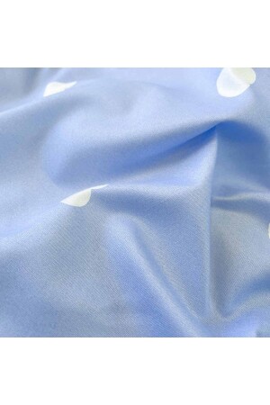 Else Double Sided Blue Hearts Cotton Satin Double Duvet Cover Set elsekalpheromv - 7