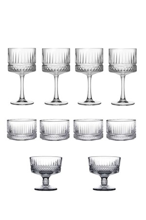 elysia 10-teiliges Snackschalen-Glas-Cocktail-Präsentationsset-Set 75244122 - 1