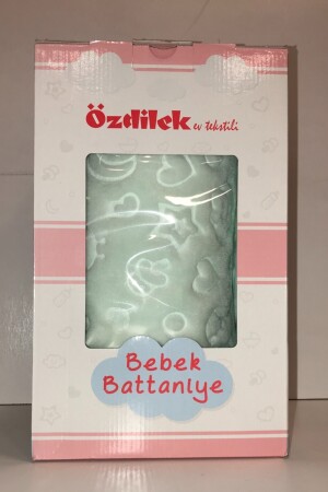 Embos Peluş Bebek Battaniyesi 100x120 Cm IB22093 - 4