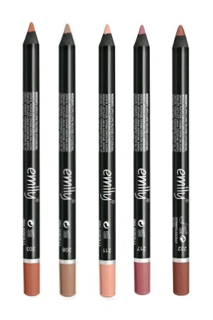 Emily Lip Pencil 5er Pack Nr.:203-208-211-217-222 - 2