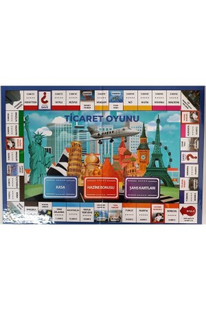 Emlak Ticaret Oyunu Molipoly Molicity Monopoly Monopoli Metropol Mega City Aile Oyunu - 4