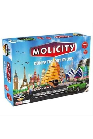 Emlak Ticaret Oyunu Molipoly Molicity Monopoly Monopoli Metropol Mega City Aile Oyunu - 9