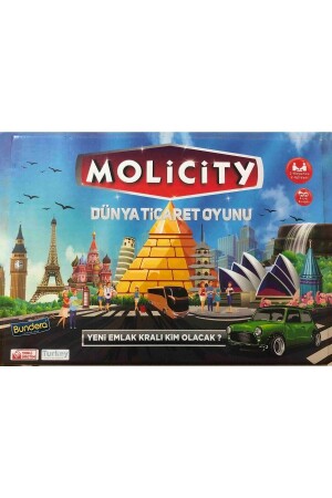 Emlak Ticaret Oyunu Molipoly Molicity Monopoly Monopoli Metropol Mega City Aile Oyunu Yeni Model - 2