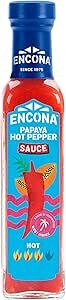 ENCONA HOT PEPPER SAUCE PAPAYA 6X142ML - 1