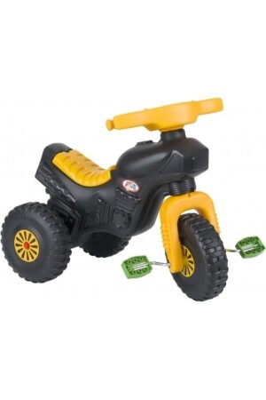 Enhoştoys 3 Rad Şahin Motor Kinderfahrrad Gelb B-7094S - 2