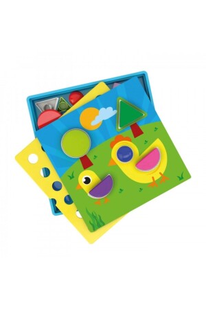 Entdecken Sie seine Form, entdecken Sie seine Farbe. 2-teiliges Spielset für Kinder ab 2 Jahren, AB-34554386279 - 8