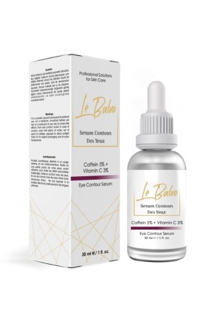 Entferner von dunklen Augenringen und gegen Schwellungen – Revitalisierendes Serum 30 ml (Koffein 5 % + EGCG) unter den Augen - 1