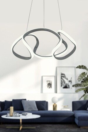 Enzo Smoked Moderne Pendelleuchte LED-Kronleuchter ENZO03 - 2