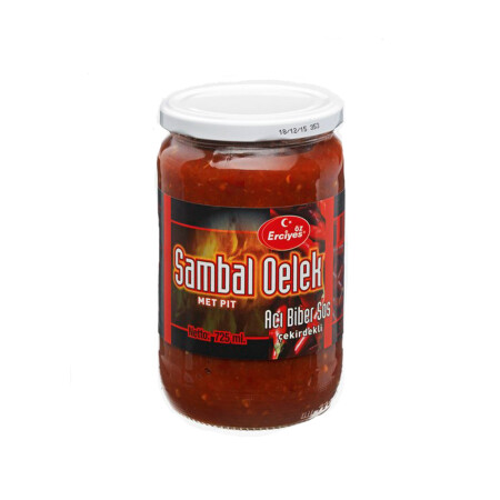 ERCIYES SAMBAL 725 ML MET PIT CEKIRDEKLI - 1