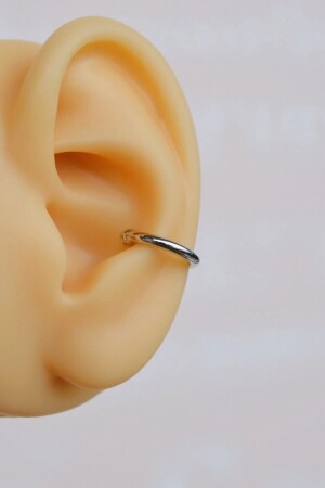 Erkek Sıkıştırmalı Kıkırdak Küpe Earcuff - 5