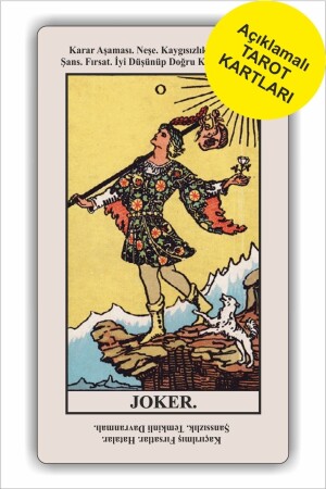 Erklärendes Deck-Lernen und fortgeschrittenes Original-Universal-Design TAROT1000 - 2