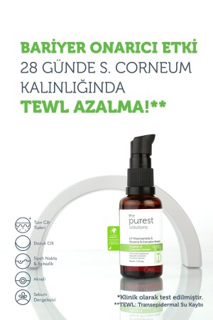 Erneuerndes und beruhigendes Vitamin-B-Hautpflegeserum 30 ml (10 % Niacinamid + Provitamin B5) - 4