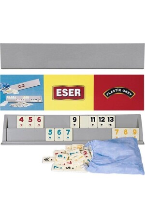 Eser Plastik Okey Set Groß - 2