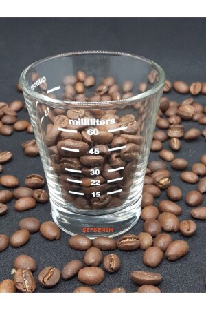 Espresso-Messglas, oval, 60 ml ASCASO-SHOT - 1