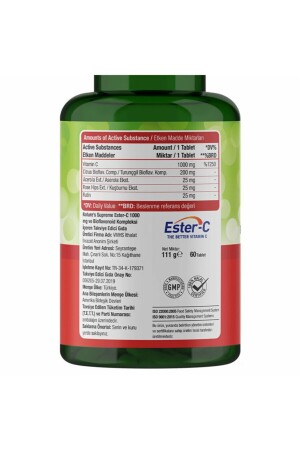 Ester-c 1000 Mg C Vitamini 60 Tablet - 5