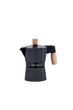 Etna 3 Fincan Siyah Moka Pot 150 Ml 9080504A5572 - 3