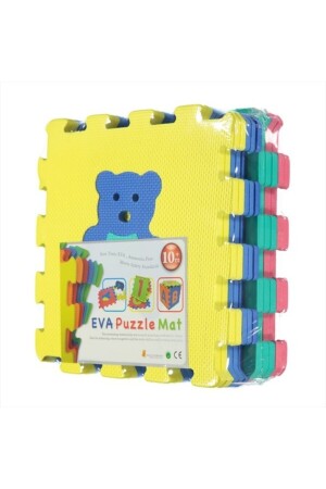 Eva 10 Teile Puzzle Spielmatte Tiere / - 5