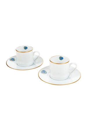 Evil Eye Kaffeetassen-Set, 2 Stück, 90 ml, 1222089 - 2