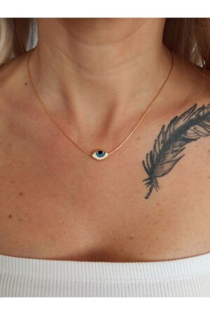 Evil Eye Perlen-Augen-Modell-Halskette - 3