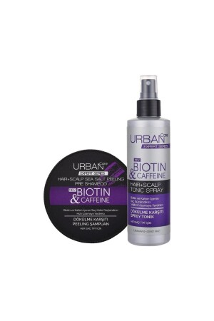 Expert Biotin & Caffeine Peeling Shampoo und Spray Tonic - 1