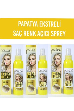 Extra Blond Doğal Saç Renk Açıcı Sprey 125 Ml 3lü Paket - 3