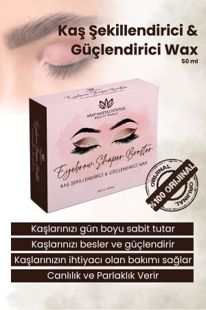 Eyebrow Shapper Booster - Kaş Şekillendirici Wax - 2