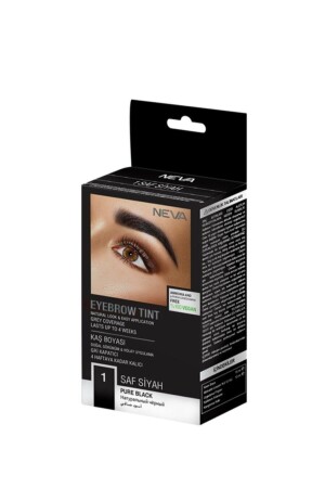 Eyebrow Tınt Kaş Boyası 15ml (vegan) 1 Saf Siyah - 1