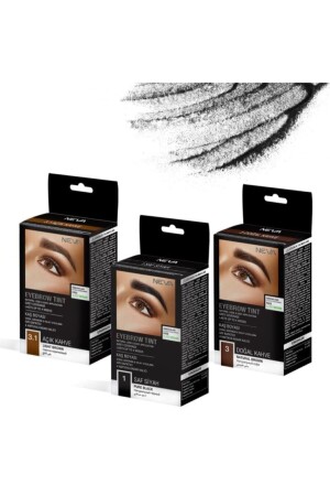 Eyebrow Tınt Kaş Boyası 15ml (vegan) 1 Saf Siyah - 4