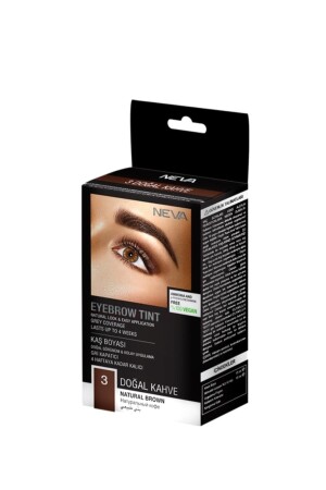 Eyebrow Tınt Kaş Boyası 15ml (vegan) 3 Doğal Kahve - 3