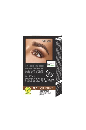 Eyebrow Tınt Kaş Boyası 15ml (vegan) 3.1 Açık Kahve - 1