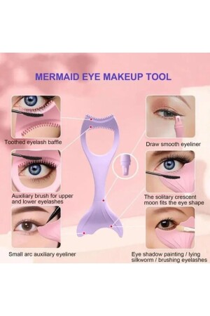 Eyeliner - Ruj Ve Maskara Çekme Aparatı -kiprik Kıvırıcı - Çok Yönlü Aparat - 6