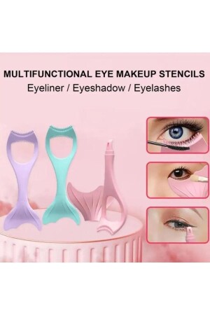 Eyeliner - Ruj Ve Maskara Çekme Aparatı -kiprik Kıvırıcı - Çok Yönlü Aparat - 7