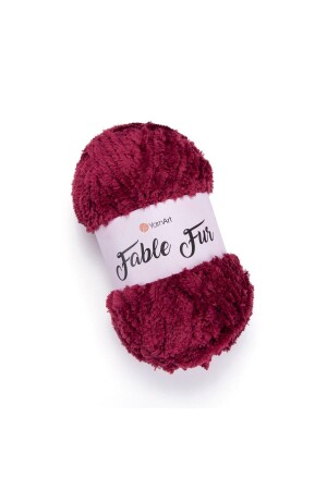 Fable Fur - El Örgü Ipi Bordo-981 CM.YA.FBLFR.981 - 2