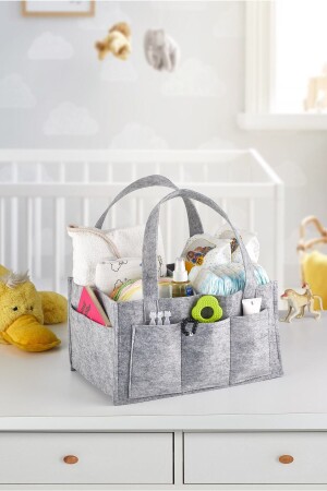 Faltbare tragbare Baby- und Organizer-Tasche - 2