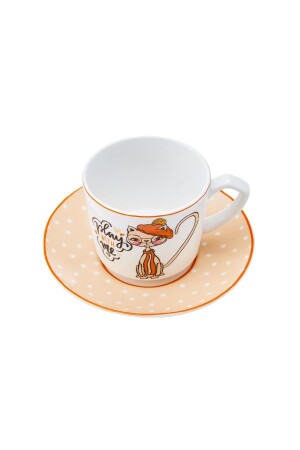 Fancy Cat Kaffeetassen-Set für 2 Personen, 80 ml, krccat121 - 9