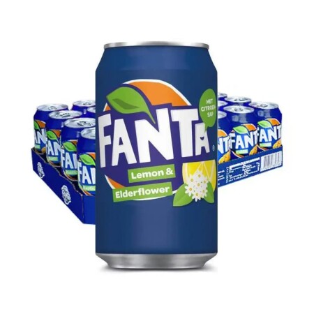 FANTA ELDERFLOWER BLIK 24X330ML - 1