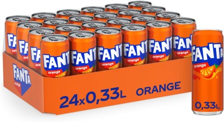 FANTA ORANGE BLIK 24X330ML - 1