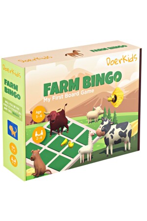 Farm Bingo – Kinder-Bingo mit Bauernhof-Thema, 2–6 Jahre, 972249 - 2