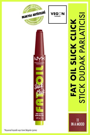 Fat Oil Slick Click Shine Lippenbalsam – 11 In a Mood - 1