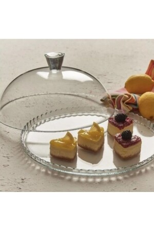 Faya Home Patisserie Kuchenform mit Glasdeckel 95198 - 2