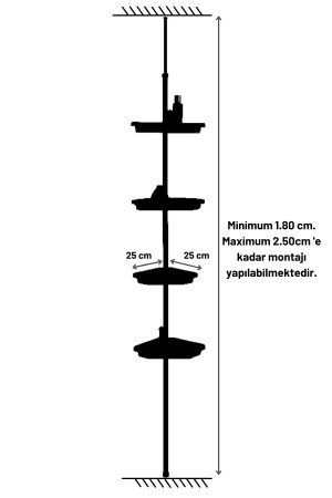 Federecken-Set Alu. Schwarz M-N17-06 - 6