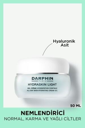 Feuchtigkeitscreme – Hydraskin Light All Day Skin Hydrating Cream Gel 50 ml 882381004644 - 2