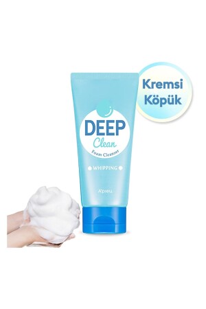 Feuchtigkeitsspendender Gesichtswaschschaum für harte Haut, 130 ml Deep Clean Foam Cleanser (Aufschlagen) 8809581450714 - 3