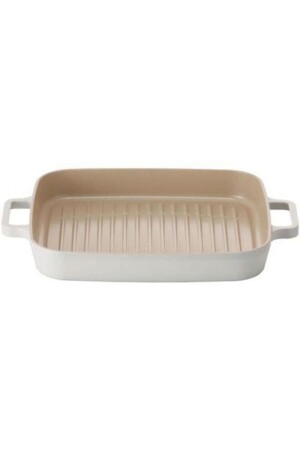 Fika Grillpfanne aus grauem Aluminiumguss, 28 cm, D-NEOG128G - 2