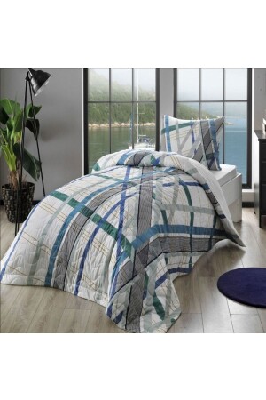 Fisher Quilted Single Komplettset Grün ADL30204564 - 2